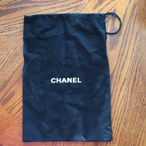 Chanel shoe dust bag